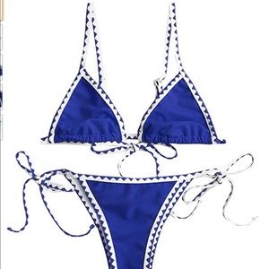 Women's Whip Stitch Textured Bikini Set
